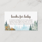 Rustic Little Camper Baby Shower Enclosure Card Begleitkarte (Vorderseite)