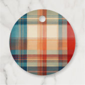 Rustic Little Cowboy Baby Shower Geschenkanhänger (Rückseite)