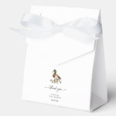 Rustic Little Duckling Mallard Duck Danke Geschenkschachtel (Vorderseite)