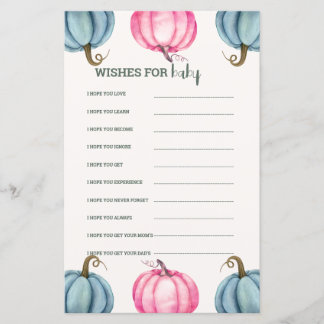 Rustic Little Pumpkin Baby Dusche wünscht