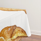 Rustic Loaf Watercolor Painting Tischdecke (Beispiel)