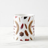 Rustic Luxury Gingerbread Family Christmas Classic Kaffeetasse (Mittel)