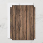 Rustic Magical Storybooks Baby Dusche Einladung (Rückseite)