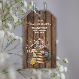 Rustic Magical Storybooks Baby Dusche Geschenkanhänger