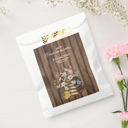 Rustic Magical Storybooks Baby Dusche Geschenktütchen (Versiegelt)