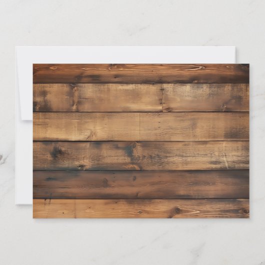 Rustic Man Myth Legend Überraschung 100. Geburtsta Einladung (Rückseite)