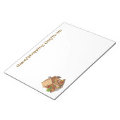 Rustic Market Stall Produce Notizblock (angewinkelt)