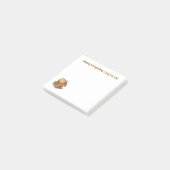 Rustic Market Stall Produce Post-it Klebezettel (angewinkelt)