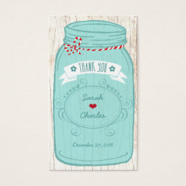 Rustic Mason Jar auf Illustrierte Hochzeit der Bar