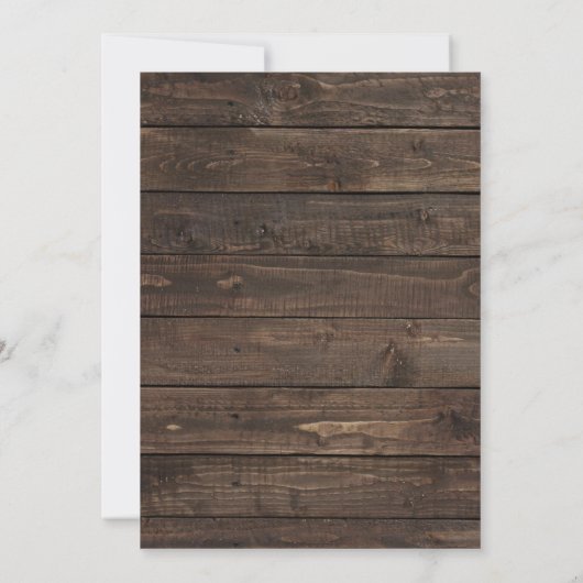 Rustic Mason Jar Boho Floral Marsala Babydusche I Einladung (Rückseite)