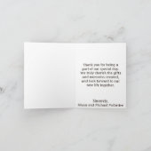 Rustic Mason Jar & Burlap Coral Aquamarin Vielen D Dankeskarte (Innenseite)