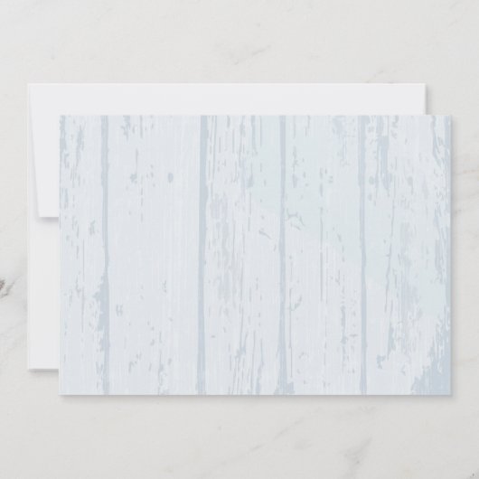 Rustic Mason Jar Gerber Daisies Save the Date (Rückseite)