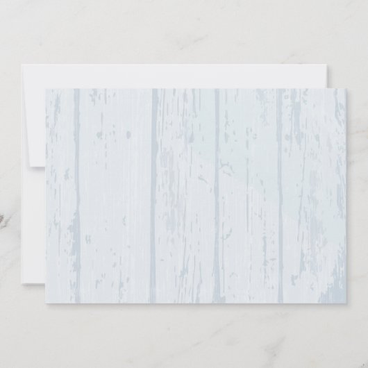 Rustic Mason Jar & Gerbera Daisies Wedding Einladung (Rückseite)