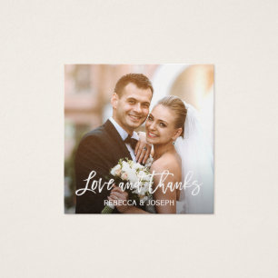 Rustic Mason Jar Lace Wedding Foto Danke Karte