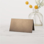 Rustic Mason Jar Lights Tree Wedding Platzkarte (Rückseite)