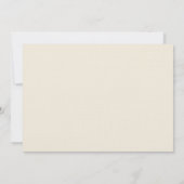 RustIC Mason Jar und Hydrangeas Einladung (Rückseite)