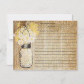 Rustic Mason Jar und Wildblumen | Rezept (Vorderseite)