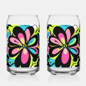 Rustic Mason Jar Wedding Glasses Dosenglas (Vorderseite)