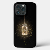 Rustic Mason Jars String Lights Case-Mate iPhone Hülle (Rückseite)