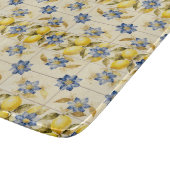 Rustic Mediterranean Lemon Tile MH26 Schneidebrett (Ecke)