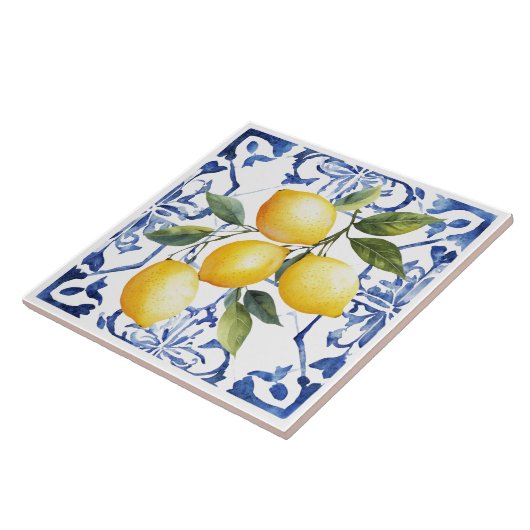 Rustic Mediterranean Tuscany Lemon Fliese (Seite)