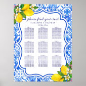 Rustic Mediterranean Wedding with Lemons Poster (Vorne)