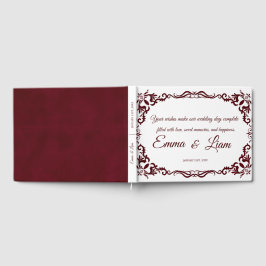 Rustic Mexican Wedding Guest Book  Gästebuch