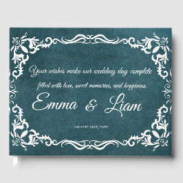 Rustic Mexican Wedding Guest Book Gästebuch