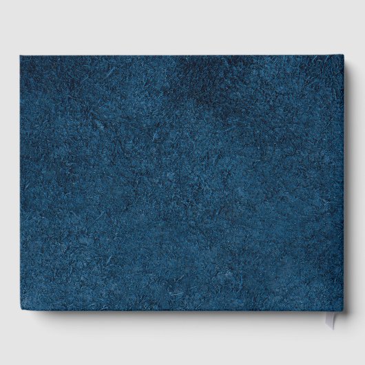 Rustic Mexican Wedding Guest Book  Gästebuch (Rückseite)