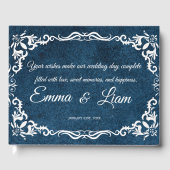 Rustic Mexican Wedding Guest Book  Gästebuch (Vorderseite)