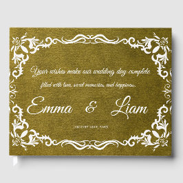 Rustic Mexican Wedding Guest Book Gästebuch