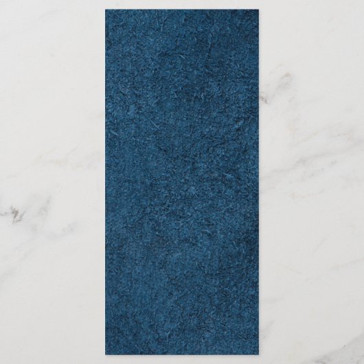 Rustic Mexican Wedding Menu Card Menükarte (Rückseite)