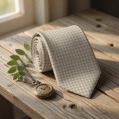 Rustic Mikro Check Krawatte