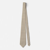 Rustic Mikro Check Krawatte (Vorderseite)
