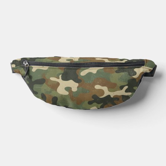 Rustic Military Camo Pattern Bauchtasche (Ablage )
