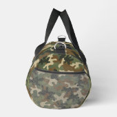 Rustic Military Camo Pattern Duffle Bag (Rechts)