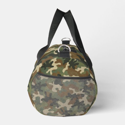 Rustic Military Camo Pattern Duffle Bag (Rechts)