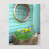 Rustic Mini Garden Postkarte (Vorderseite)