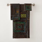 Rustic Mod Kuba Badhandtuch Set (Insitu)