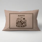 Rustic Modern Mountain Custom Kissenbezug