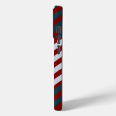 Rustic Monogram Groovy Chic Case-Mate iPhone Hülle (Rückseite / Links)