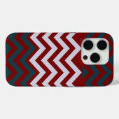 Rustic Monogram Groovy Chic Case-Mate iPhone Hülle (Rückseite (Horizontal))