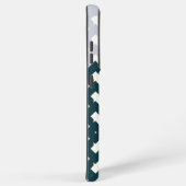 Rustic Monogram Groovy Chic Samsung Galaxy Hülle (Rechte Seite)