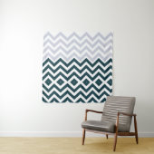 Rustic Monogram Groovy Chic Wandteppich (Beispiel)