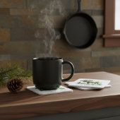 Rustic Mossy Moose Wildlife | Custom Family Cabin  Rechteckiger Pappuntersetzer