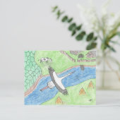 "Rustic motifs" Feiertagspostkarte (Stehend Vorderseite)