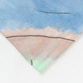 "Rustic motifs" Fleecedecke (Ecke)