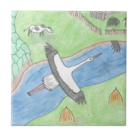 "Rustic motifs" Fliese (Vorderseite)