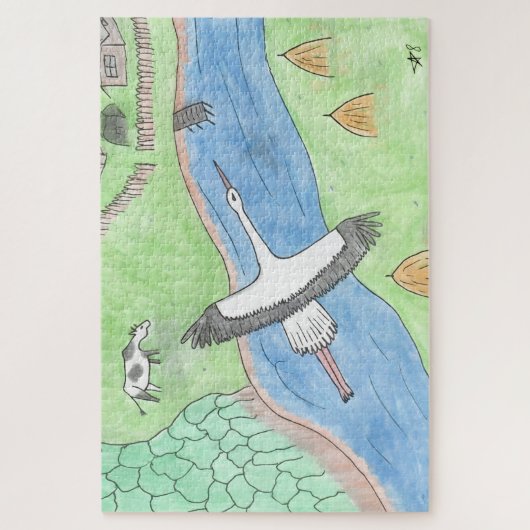 "Rustic motifs" Puzzle (Vertikal)