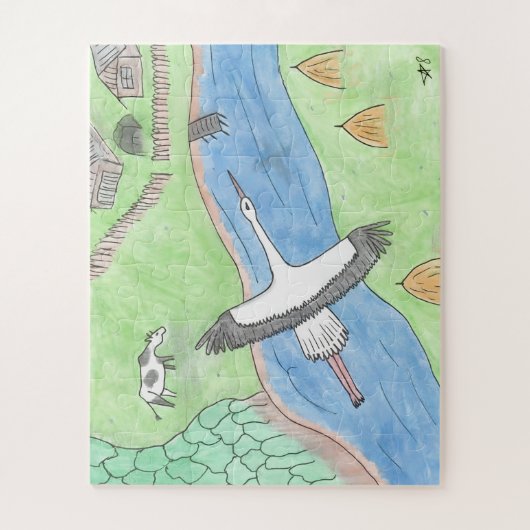 "Rustic motifs" Puzzle (Vertikal)